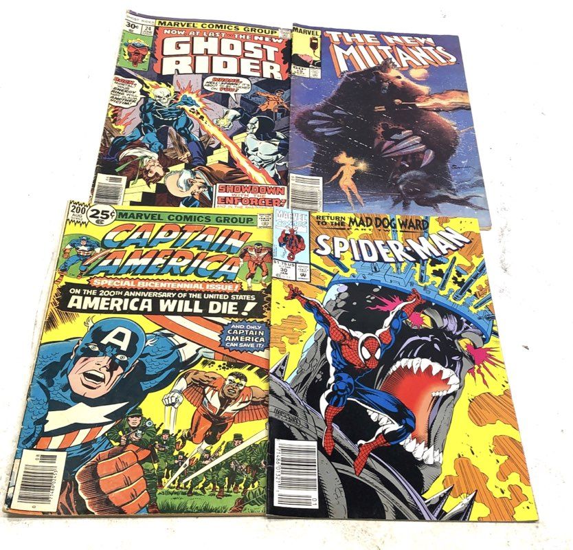 Marvel Comic Book Lot Bronze Age 1970s Mixed Superhero Approximately 20