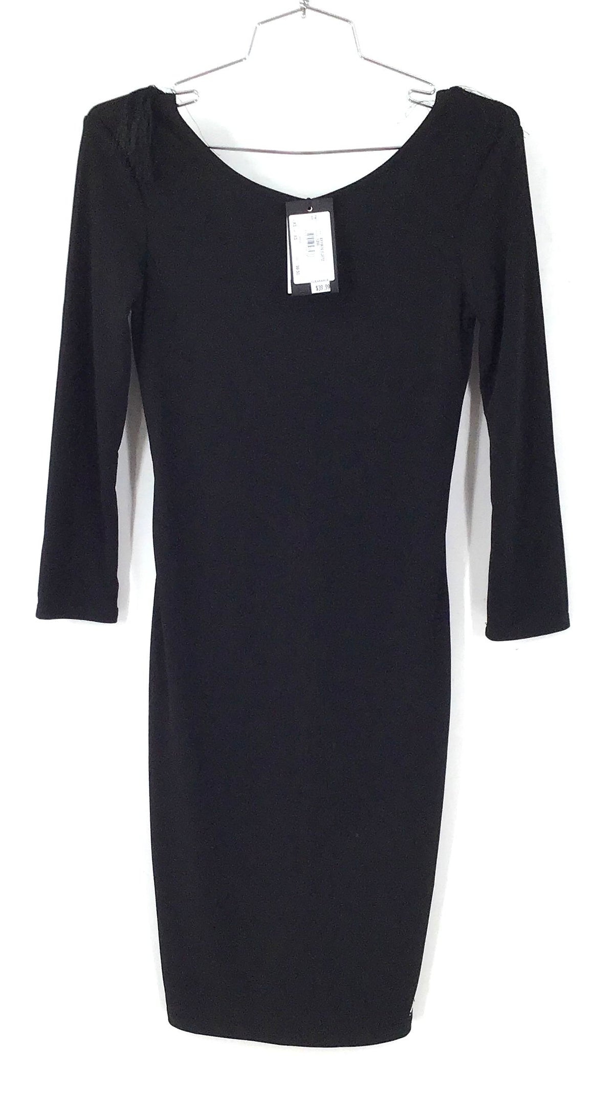 NWT Armani Exchange Women's Black Sheath Dress - Size XS