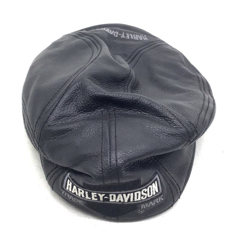 Harley-Davidson Men's Black Newsboy Hat