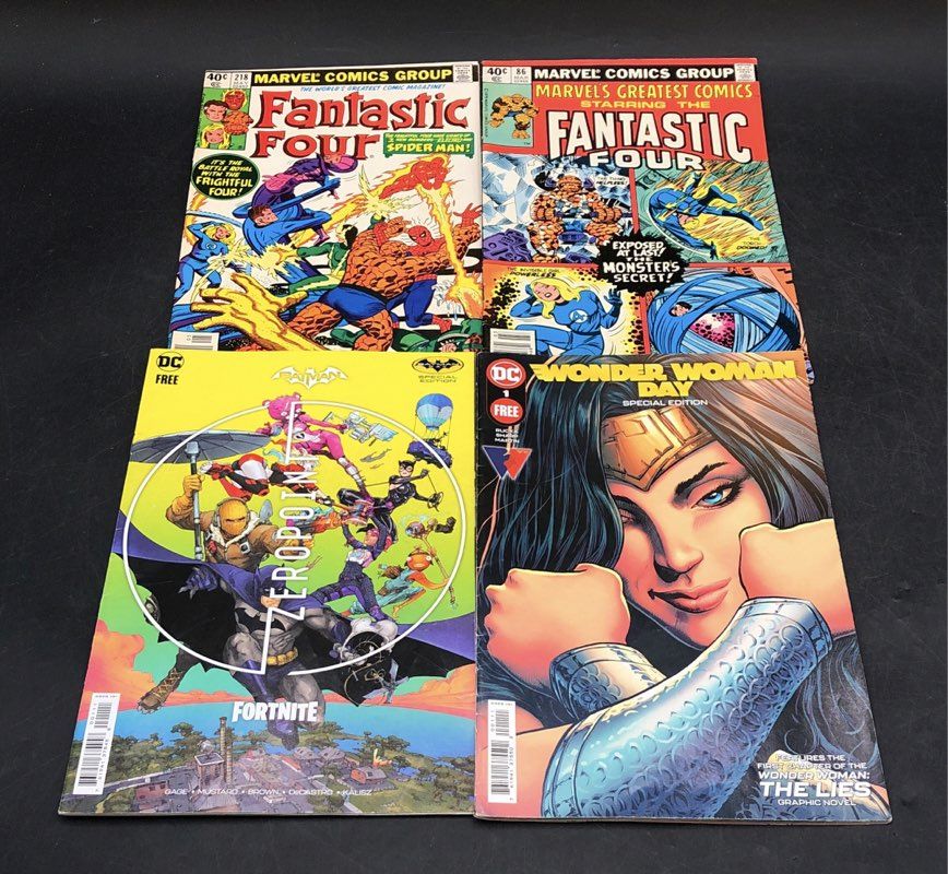 Comic Book Lot Marvel DC Mixed Publishers 1970s-2024 Superhero 25 Comics