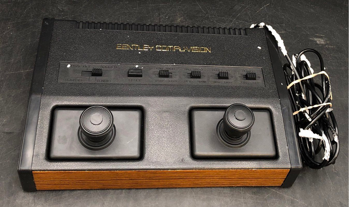 Bentley Compu-Vision 1970s Vintage Pong Video Game System Console In Box