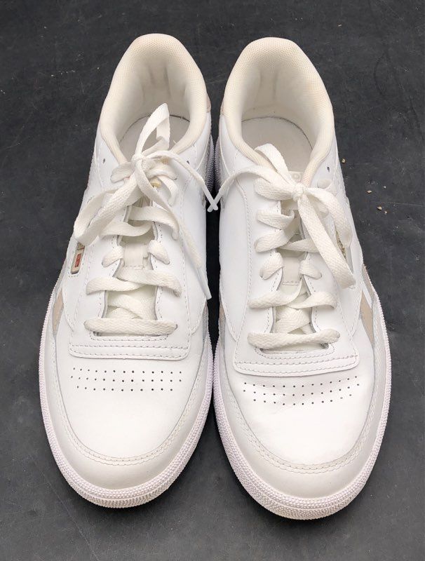 Reebok Club C 85 White Beige Tan Women's Lifestyle Sneakers Size 11