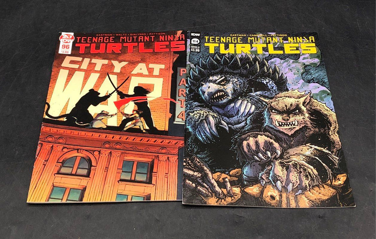 Teenage Mutant Ninja Turtles Comic Lot IDW Mirage Modern Copper Age 8 Comics