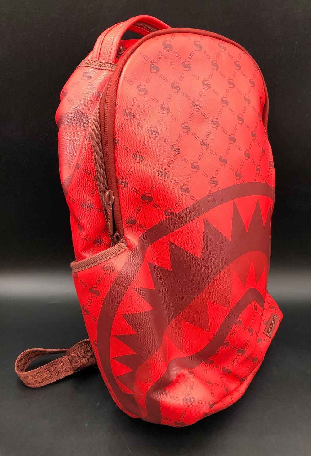 Sprayground Limited Edition Patterned Red Backpack