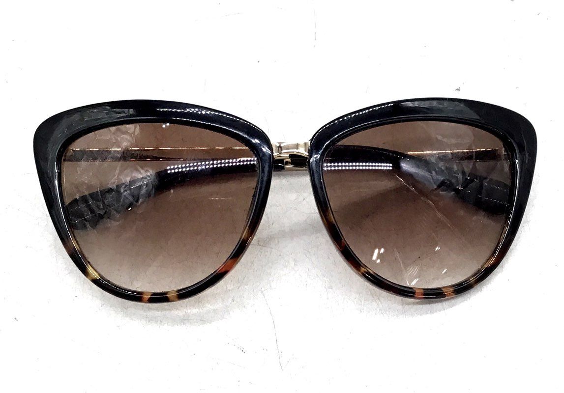 Kate Spade New York Women's Black Cat Eye Sunglasses