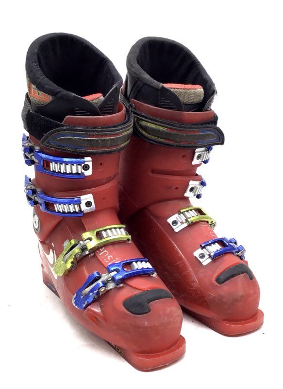 Salomon Men's Red Ski Boots - Size 28-28.5