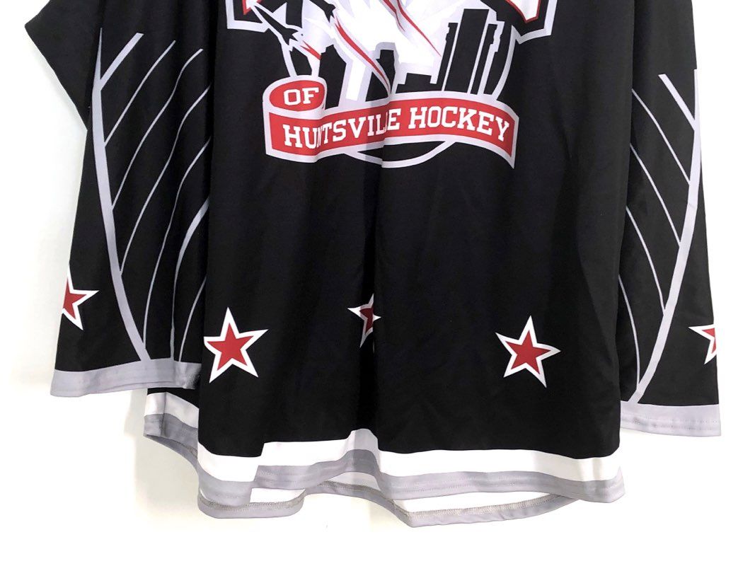 2019 Legends of Huntsville Hockey Signed Rod Stanfield #16 Jersey OT Pro Sz 56