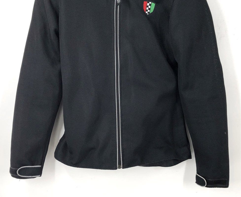 Corazzo Women's Black Motorcycle Jacket - Size S