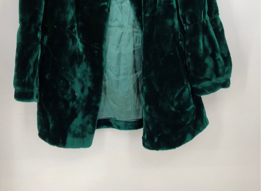 Sasson Women&#39;s Green Borgazia Coat - Size 10