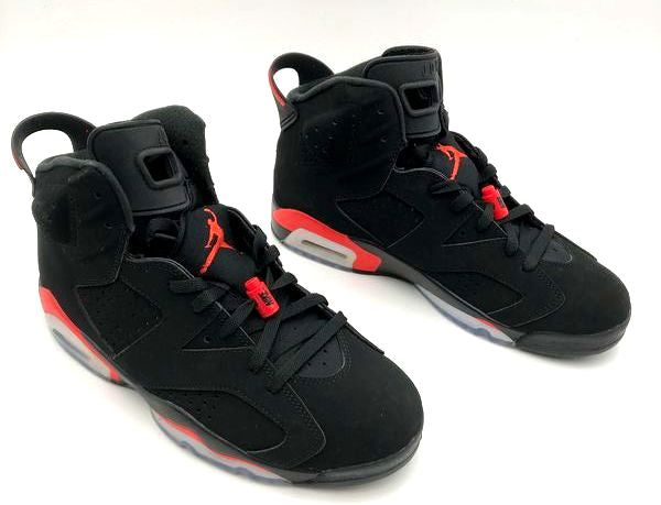 Nike Air Jordan 6 Men's Retro 'Infrared Black 2018' Sneakers-Size: 11 (+COA)