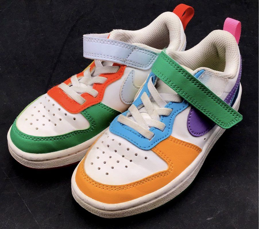 Nike Court Borough Low Recraft Multi-Color Kids Toddler Shoes Size 10.5C