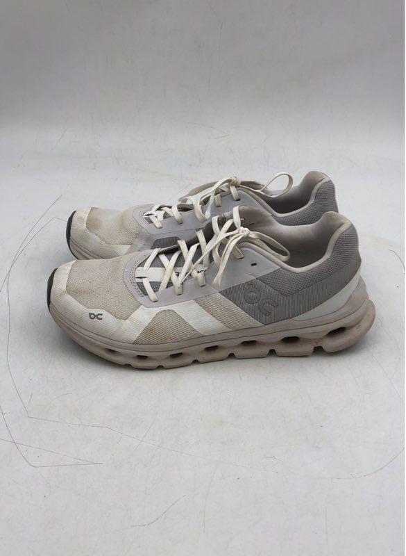 On Cloud Womens White Running Shoes - Size 11