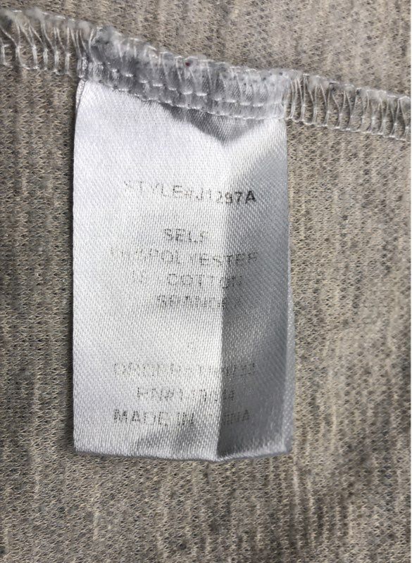 Cozy Fox Women's Asymmetrical Zip Moto Jacket Cream Textured Tweed Sz S