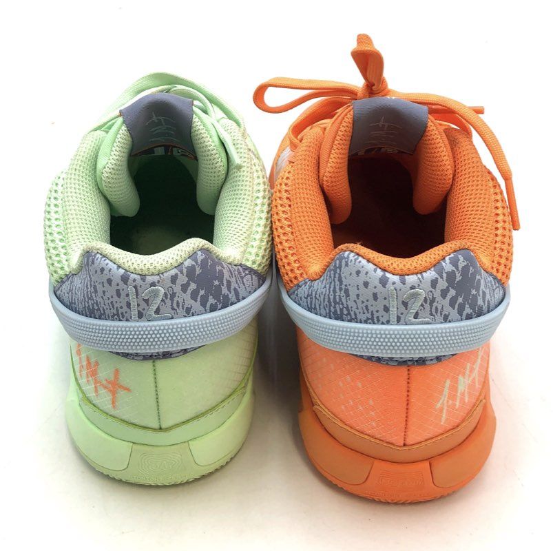 Nike Ja 1 Mismatched Orange & Green Basketball Shoes Men's Size 8.5