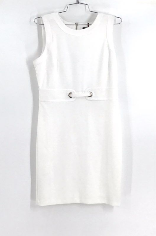 NWT Tommy Hilfiger Women&#39;s White Sheath Dress - Size 10P