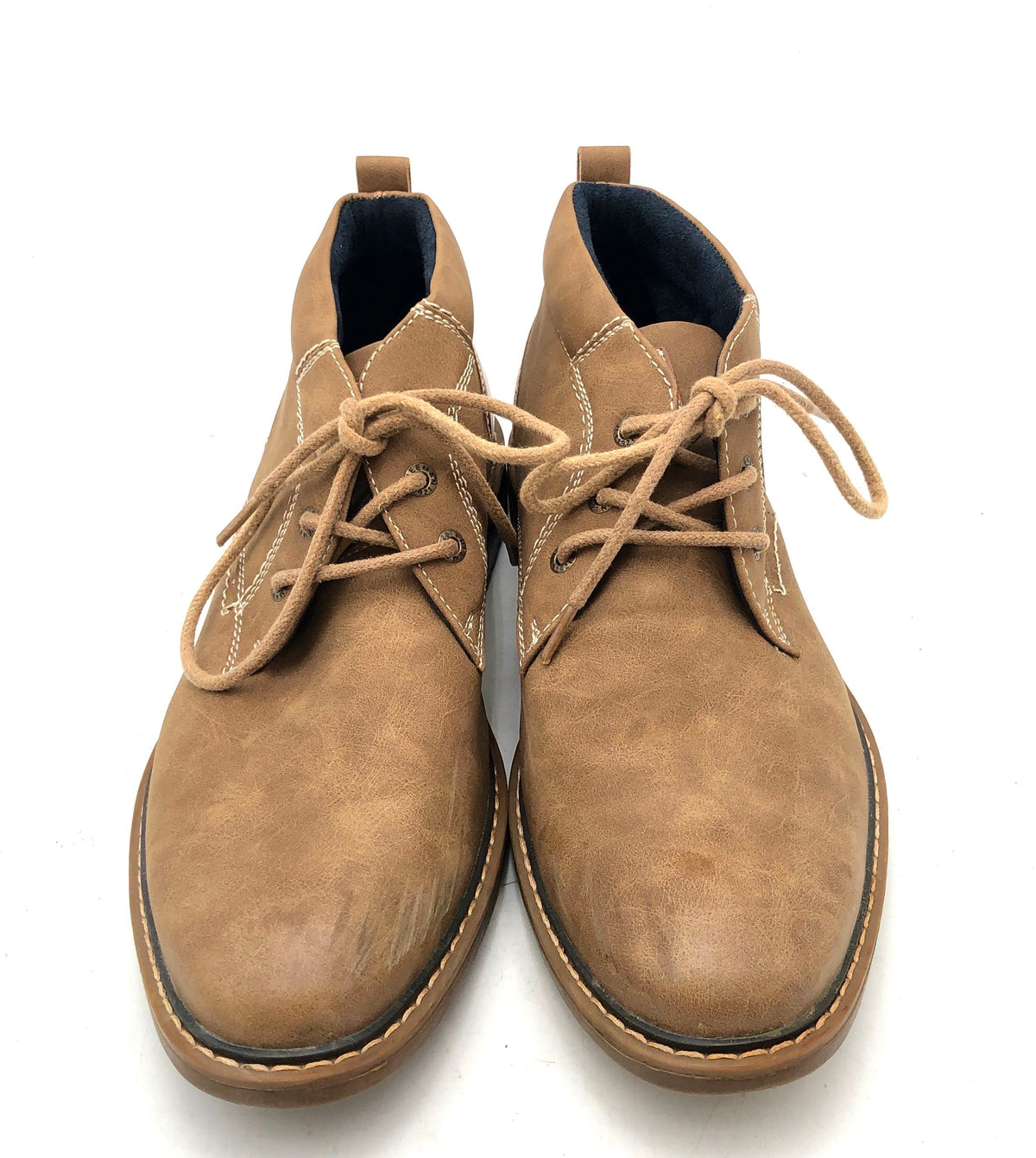 Crevo Hector Tan Brown Lace Up Chukka Desert Boots Men's Size 9