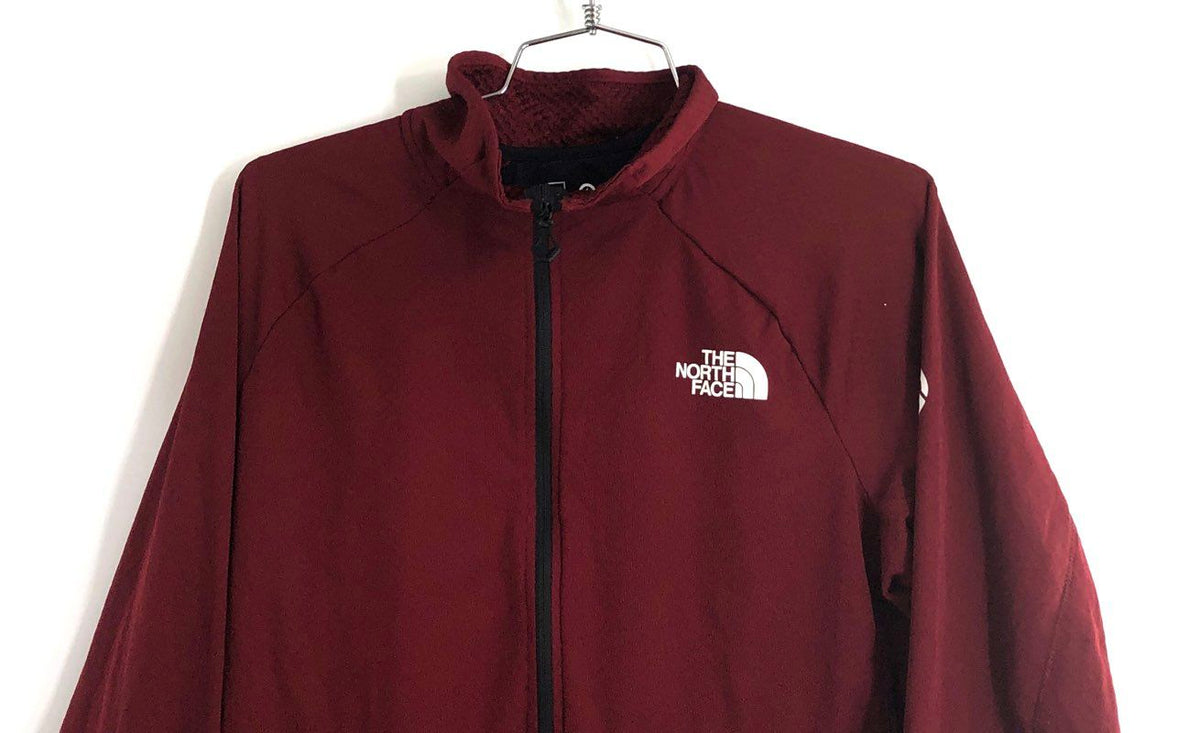 The North Face Men's Burgundy Summit Series 1/4 Zip Grid Fleece Pullover Sz M