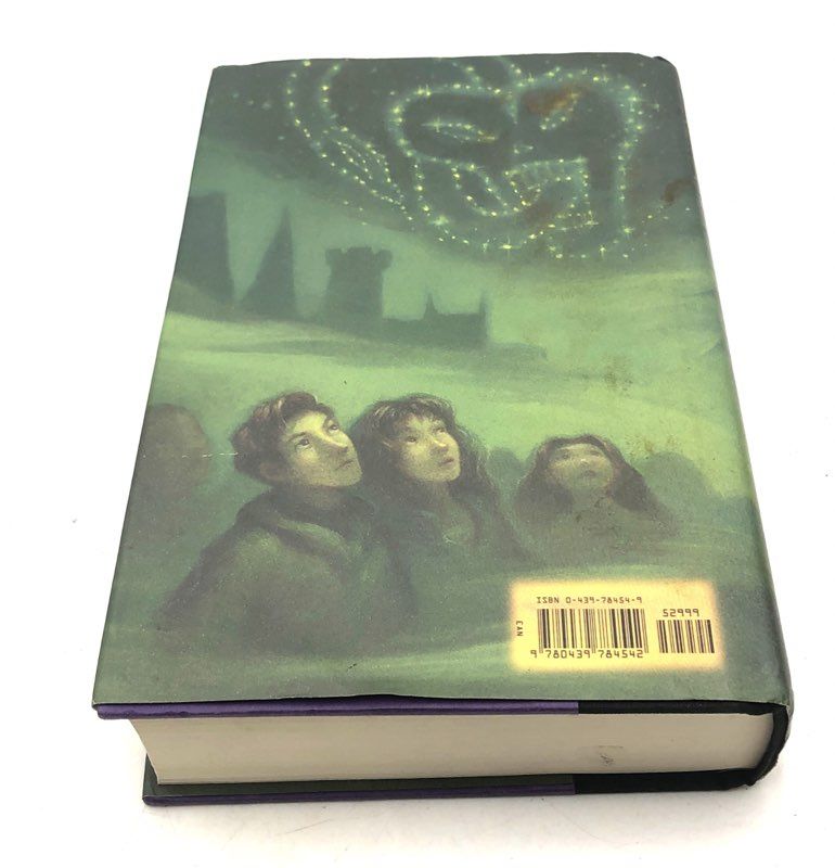 Harry Potter Book Lot J.K. Rowling Scholastic Hardcover Paperback 2 Books