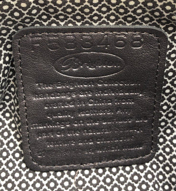 Brighton Rust Croc Embossed Leather Crossbody Bag Silver Heart Charm Purse