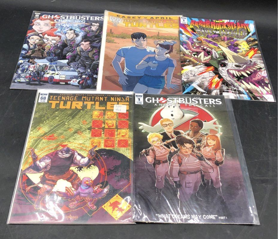 IDW Modern Era Comic Book Lot TMNT Ghostbusters 25 Comics