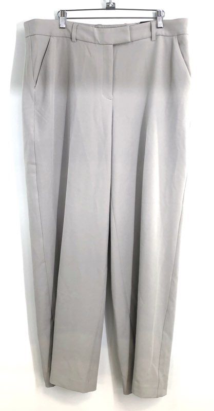 Express Women's Editor Trousers Dress Pants Taupe Professional NWT Size 14R