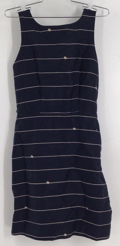 NWT The Limited Women&#39;s Black Striped Sheath Dress - Size 2