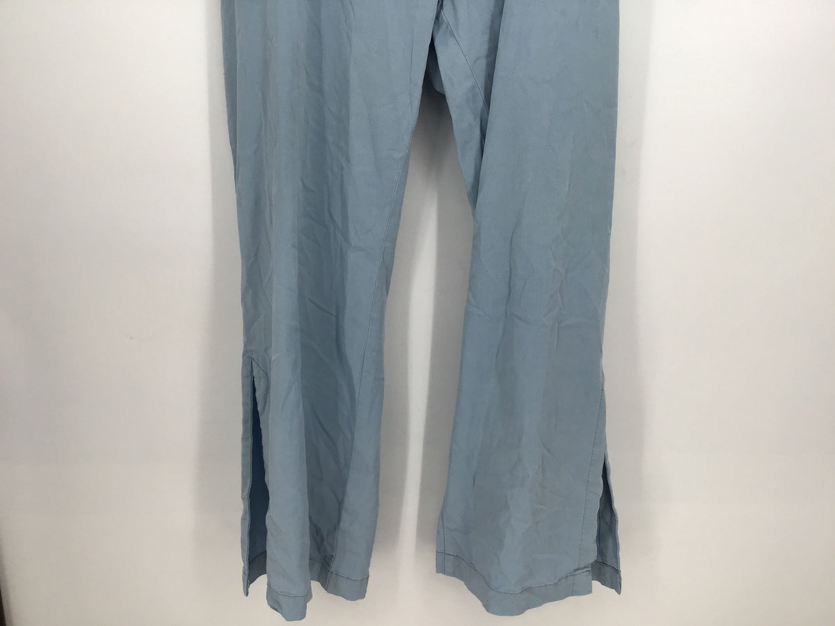 NWT Soft Surroundings Women&#39;s Light Chambray Fly Front Trouser Pants - Size 2X