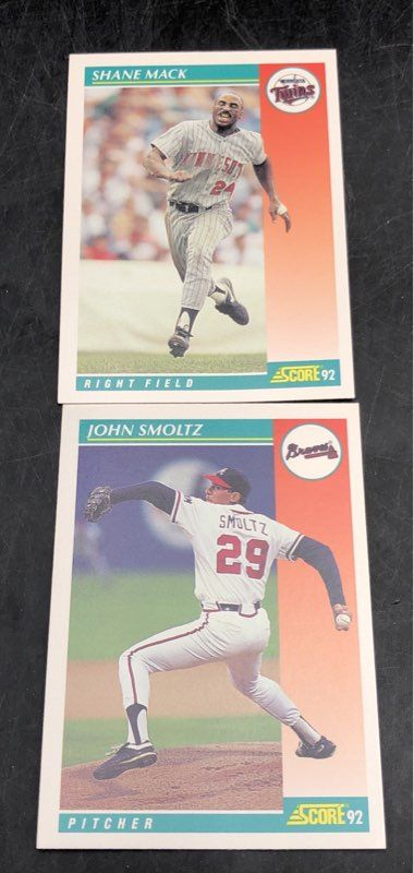 11.8 Lbs. Lot Of Score Baseball MLB Cards. Medium Box, Unsorted