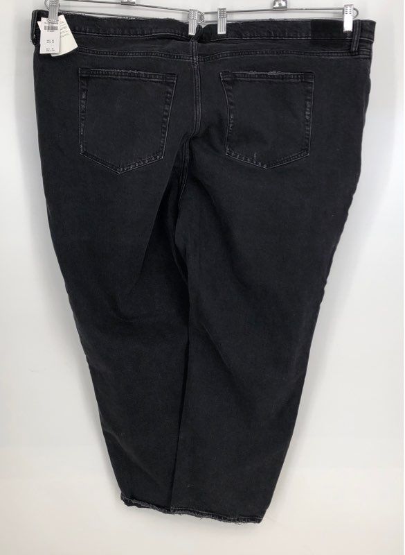 NWT Abercrombie &amp; Fitch Women&#39;s Black Straight Jeans - Sz 37 S