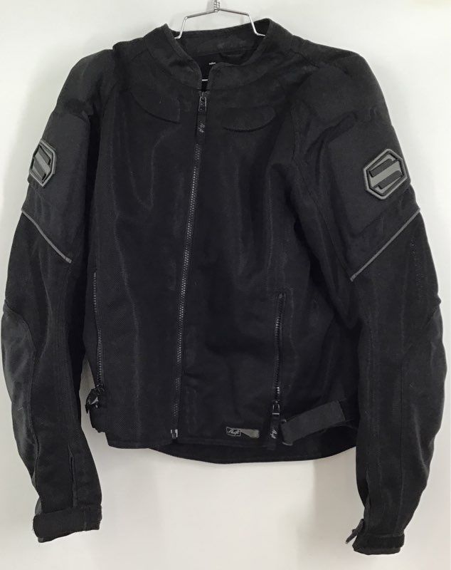 Shift Men&#39;s Black Motorcycle Jacket - Size L