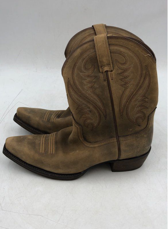 Ariat Women&#39;s Willow Western 10018606 Tan Leather Western Boots - Size 7B