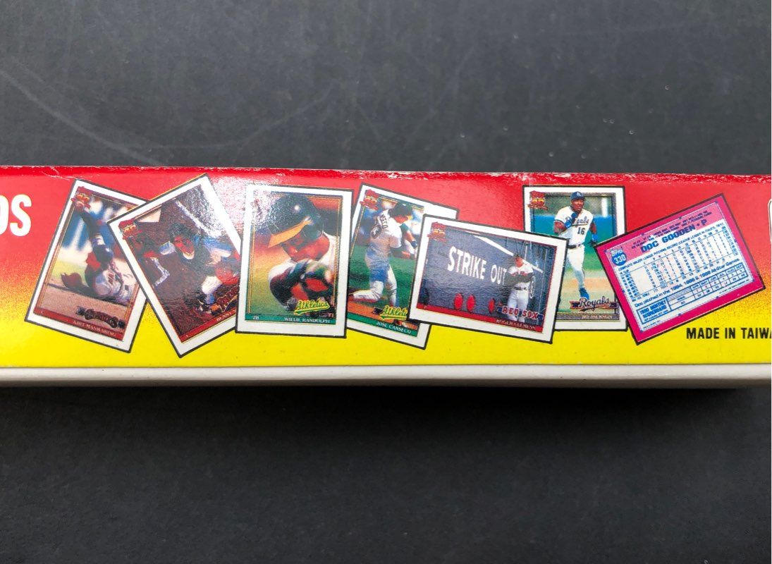 Lot Of Topps Micro Baseball MLB Cards. Medium Box, Unsorted