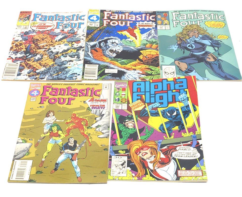 Comic Book Lot Marvel DC Mixed Eras 1980s to Modern 25 Comics