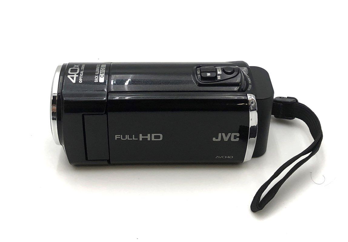 JVC GZ-E10BU Everio Full HD Camcorder 40x Zoom With Case & Charger