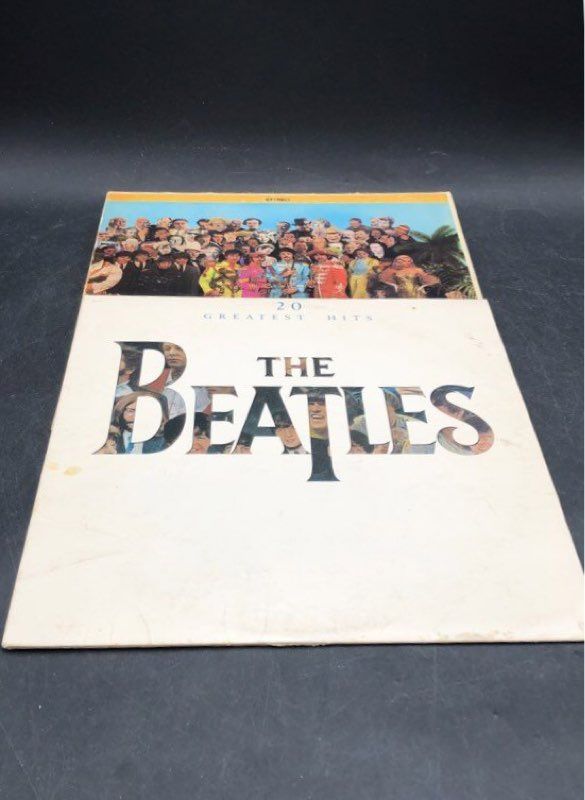 The Beatles Sgt. Pepper's Lonely Hearts Club Vinyl Record Lot