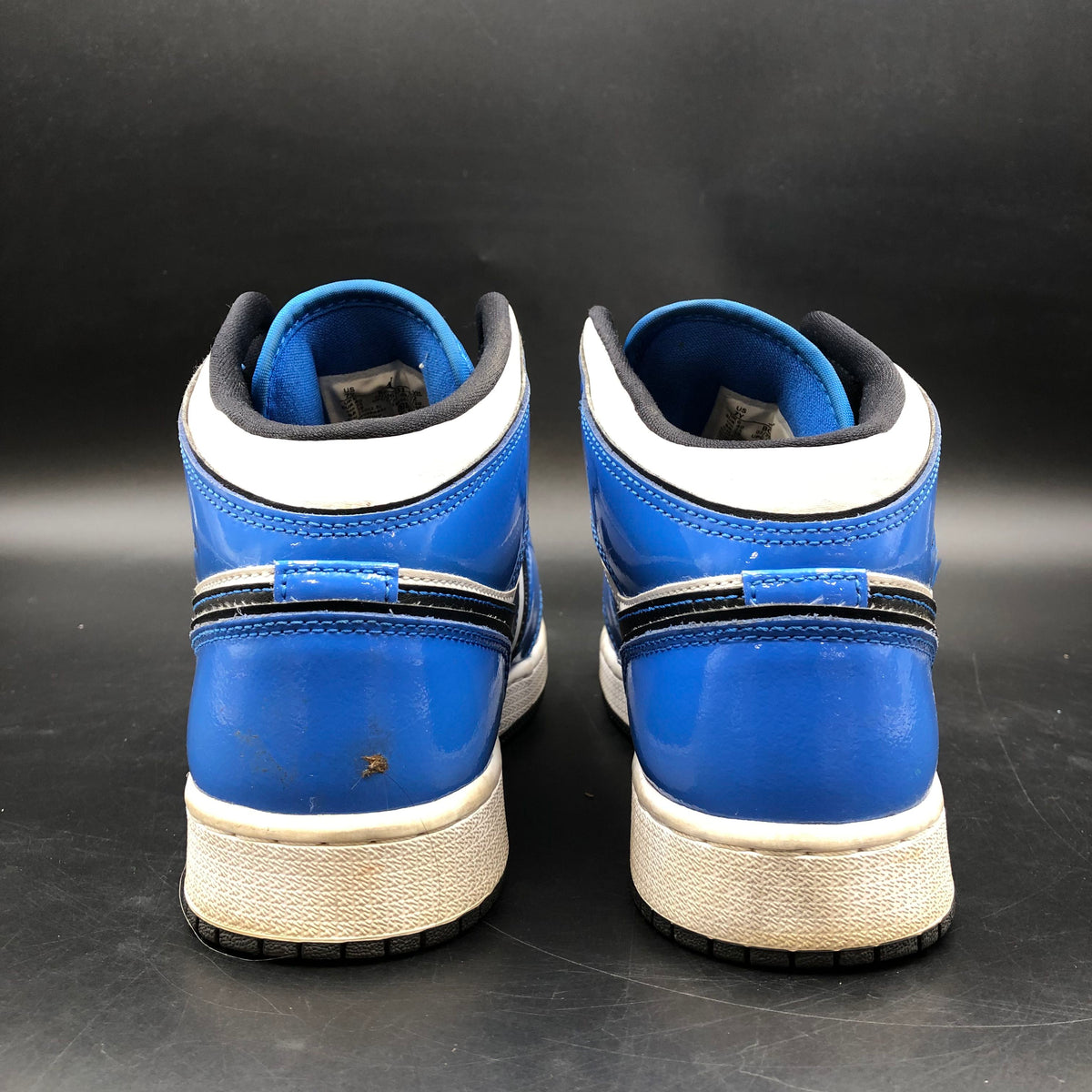 Nike Air Jordan 1 Boy's Retro 'Signal Blue' Sneakers-Size: 7Y (+COA)