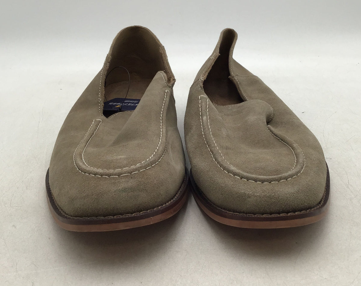 NWT Stafford Men&#39;s Gray Leather Casual Loafers - Size 12M