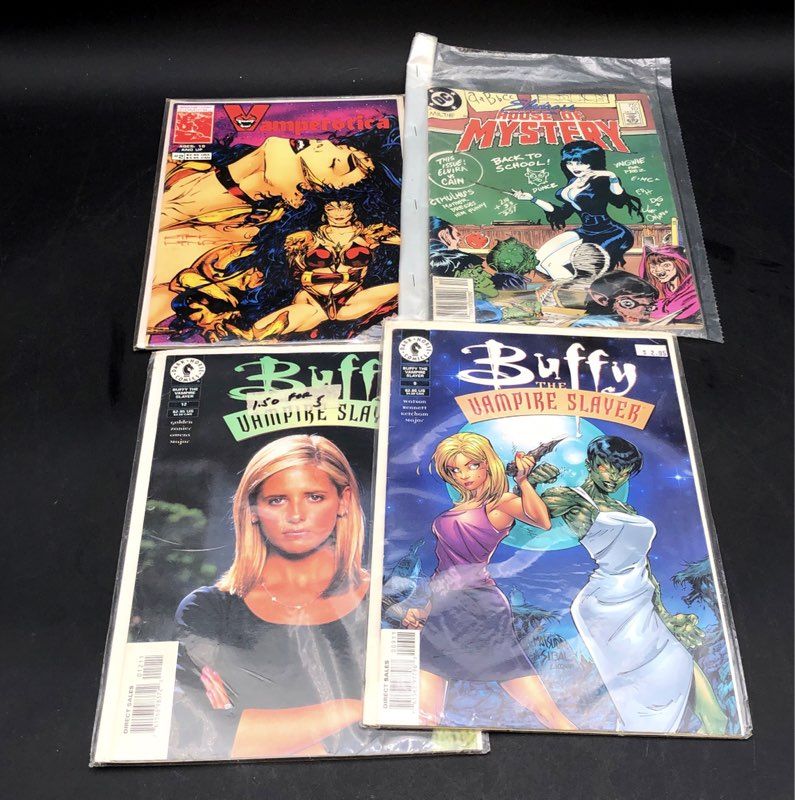 Buffy Star Wars Wonder Woman + 25+ Comic Book Lot Marvel DC Dark Horse Mixed
