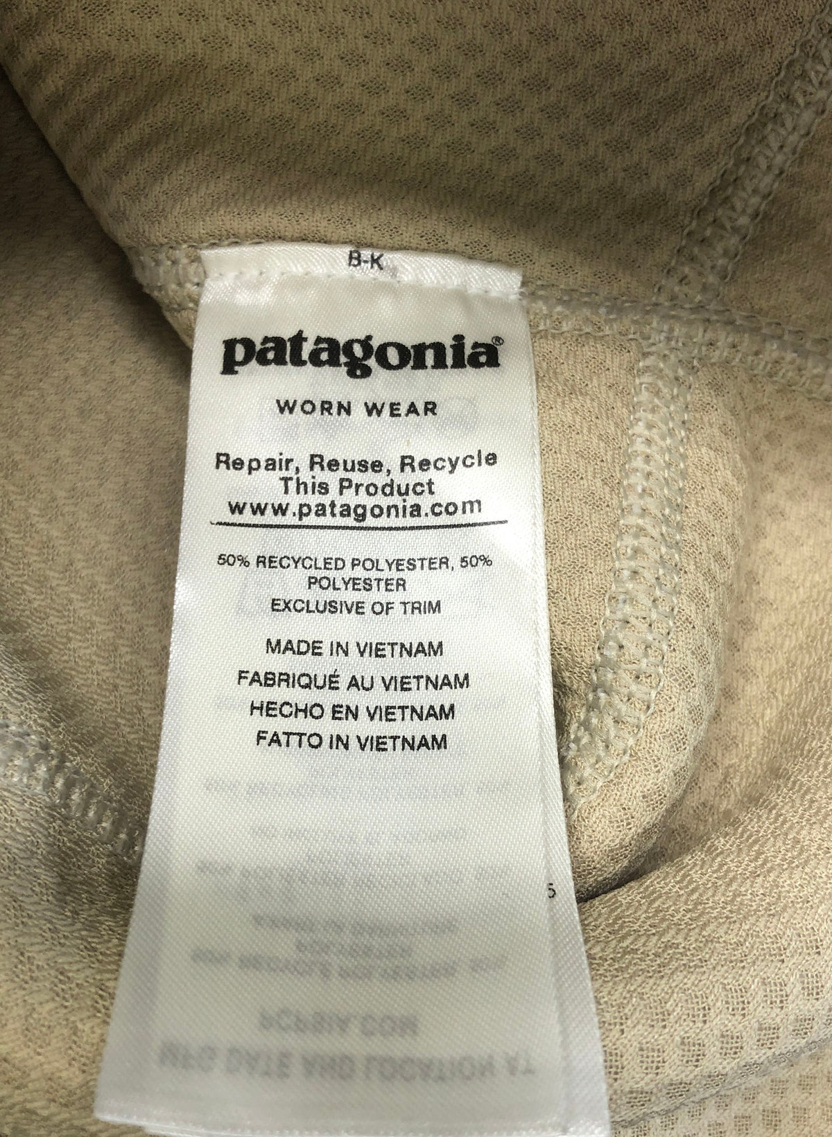 Patagonia Men's Classic Retro-X Fleece Vest Cream Navy Sherpa Full Zip Sz XXL