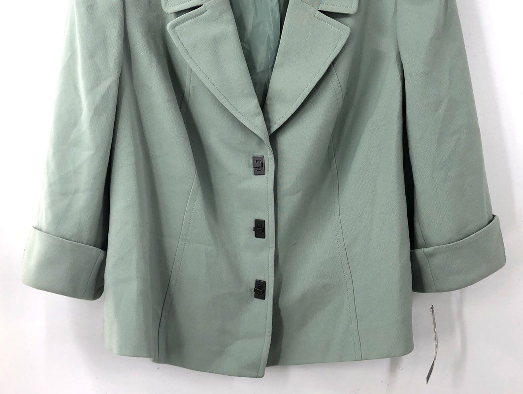 NWT Tahari Arthur S. Levine Women's Mint Green Blazer - Size 20W