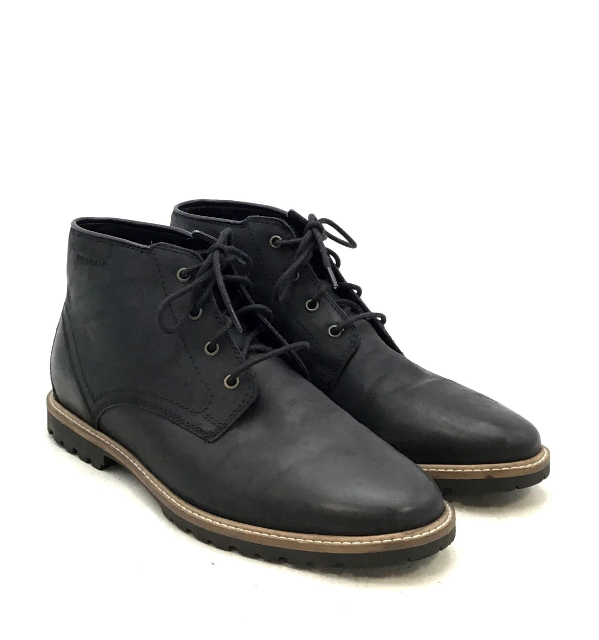 Cole Haan Men&#39;s Nathan Black Chukka Boots - Size 9.5M