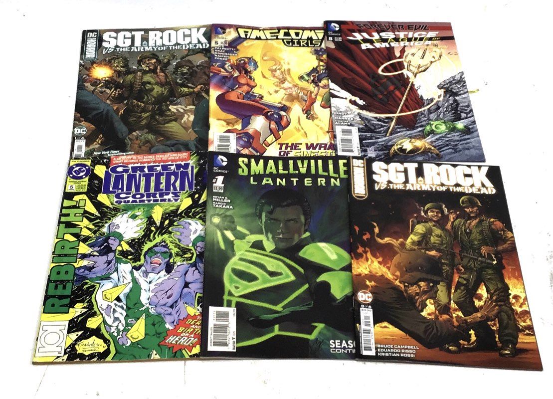 DC Marvel Comic Lot 26 Comics Nightwing Swamp Thing 1977-2024 Modern Bronze