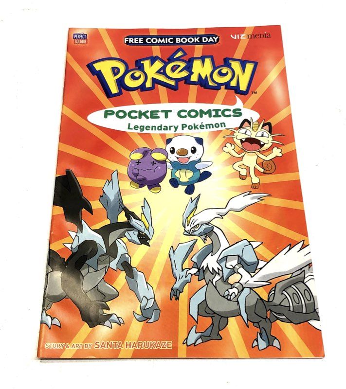 Pokmon Comic Book Lot 7 Comics Viz Media Electric Tale of Pikachu #1 3 4