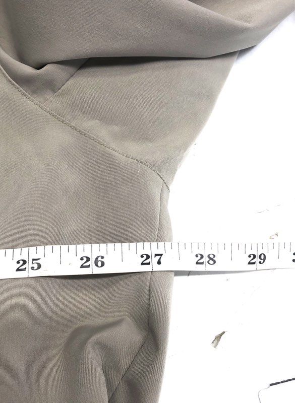 Claiborne Men's Tan Foam Tech Zip Harrington Jacket Windbreaker Size XL