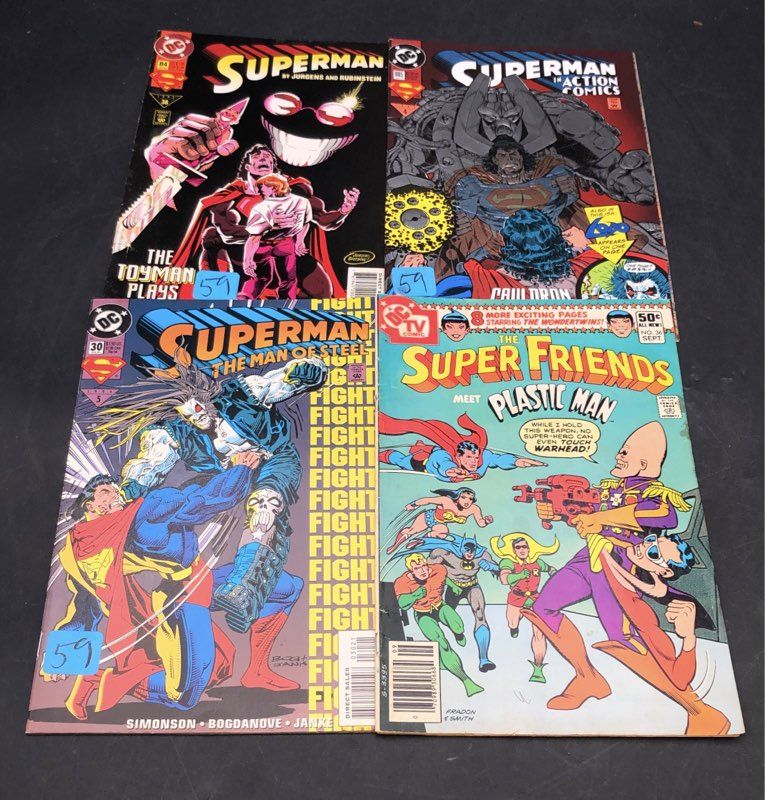 Comic Book Lot Marvel DC 1980s-2000s Superhero Adventure 21 Comics