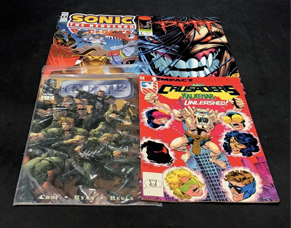 Mixed Comic Book Lot 1990s Marvel Image Valiant Superhero Approximately 25