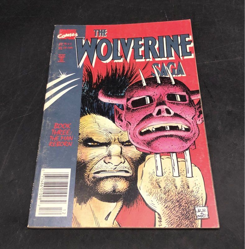 Wolverine Marvel Comic Lot Wolverine Saga 1-4 & Meltdown #1 6 Comics