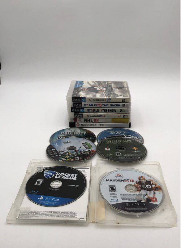 Call of Duty Rocket League 12 PS3 PS4 Game Lot PlayStation 2000s 2010s