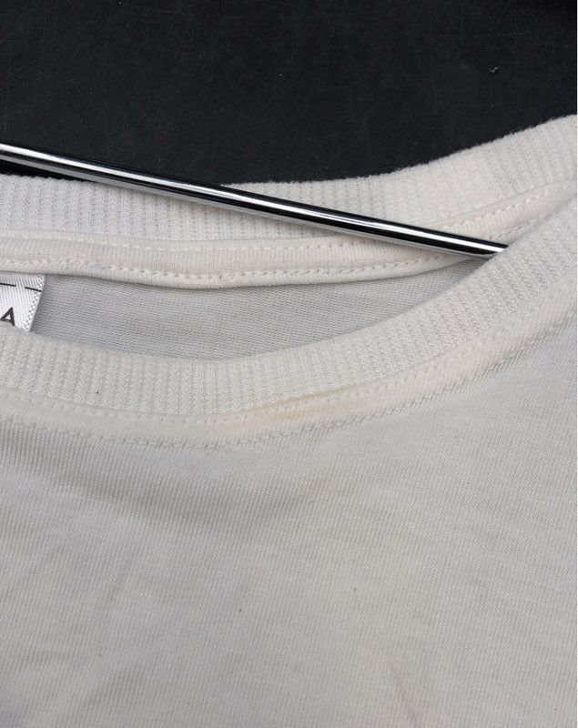 Athleta Women's White Tank Top Keyhole Back High-Low Hem Sleeveless Sz XS