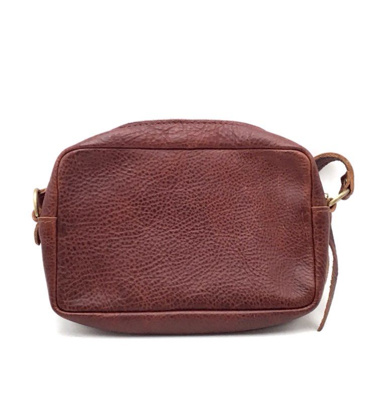 Portland Brown Leather Crossbody Bag